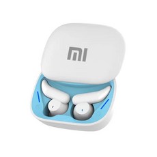 골전도보청기 음성 증폭기 블루투스 보청기 Xiaomi 미니 보이지 않는 무선 슬리핑 이어 버드 5.3 이어폰 HiFi 편안한 소음 차단 헤드폰 마이크 포함, [03] Blue, 1개
