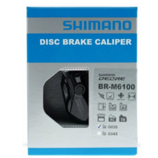 Shimano Deore BR-M6100 油壓碟煞卡鉗 樹脂G03S來令片 自行車零件, 1個