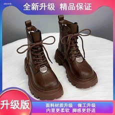 女童馬丁靴 春秋新款兒童時尚皮靴 英倫風短靴