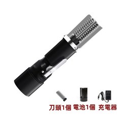 電動自動魚鱗機 全身水洗充電款 刮魚鱗神器 電動魚鱗器 全自動殺魚 打鱗機 刮, 黑色【充電款】, 1個
