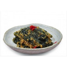 [참가득공식몰]참가득 엄마 손맛 된장 콩잎지 450g / 반찬 국산, 1개