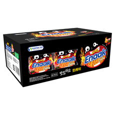 GEMEZ Enaak 韓式小雞麵 勁辣味 Set, 入口酥脆 辣粉十足, 672g, 1盒