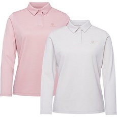 블랙야크 가을신상 여성 등산일상 기능성 메쉬 자카드 베이스 카라 긴팔티 1BYKTFU501 KJV622 XNW906