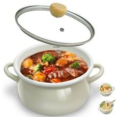 DQ CORAL IH 대응 가스 불 대응 홀로 양손 유리 뚜껑 부착 그레이지 22cm 튀김 튀김 꼬치튀김 琺瑯 오일 절단 메시 온도계 깔개 타지 않는 요리 스키야키, 1개, 상세페이지 참조, 1cm