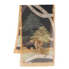 페라가모 중고 1970s 그래픽 프린트 스카프