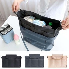 코니테일 이너백 XL 기저귀가방 유모차정리함 백인백 임신선물, 챠콜