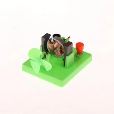 물리학 전자기 유도 실험 코일 구리 DC 모터 교육 솔레노이드 실험 장비 자기 유도, 6) Simple DC motor, 1개