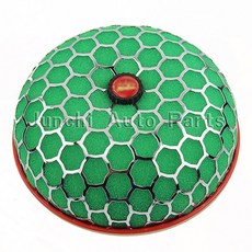 오픈흡기 건식 버섯 에어필터 흡기필터 엔진 튜닝, 80mm 구경, 1개