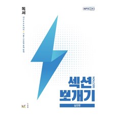 섹션뽀개기 실전편 독서, 능률교육, 국어영역, 고등학생