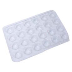 용액비교 과학실험 24구 플레이트 10개 조제용 부피측정 학습교구, 1개, 1ml