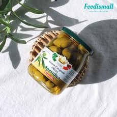 마다마 올리브 체리뇰라 그린 올리브 575g 올리브절임 마다마 올리바