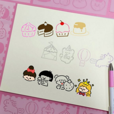 그리기 자 다양 드로잉자 도안 도안 그리기 자 어린이 아동 유치원 그림자 연습자 놀이 유아 수업 그림