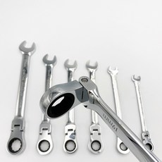 台灣製72齒梅開棘輪扳手套組 (8mm-19mm) Cr-V鉻釩鋼材質