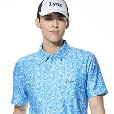 Lynx 條紋印花 polo衫