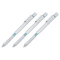 유니볼 시프트 제도샤프 M3-1010 실버 26, 0.3mm, 3개