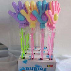 비눗방울기계 대형 스틱 어린이 장난감 놀이공원 대형 행사 테마파크 상업용, 핸드버블+비누액, 1개
