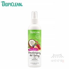 우노상점 트로피클린 디오더라이징 펫스프레이 (236ml) 개향수, 트로피클린 베이비파우더 디오더라이징 펫스프레이 236m, 1개