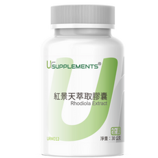 UrSUPPLEMENTS 紅景天萃取膠囊, 1個, 30份