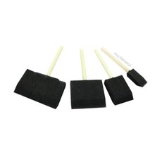 BrtWM 부자재 피규어페인팅 취미생활 아크릴 스펀지 페인트붓 4종