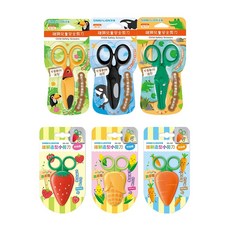 SIMBALION 雄獅 兒童安全剪刀 蔬果/動物造型 SS-101/SS-102, 鱷魚, 鱷魚, 1個