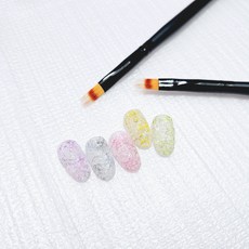 네일 아트 브러쉬 그라데이션 체크 아트 브러쉬, 1개, 아트브러쉬