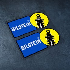 빌스틴 오토바이 쇼크 업소버 데칼 반사 방수 장식 스티커 및 보호용, F형 6x2.9cm 반사형 페어링