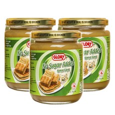 설탕을 넣지않은 싱가포르 카야, 250g, 3개