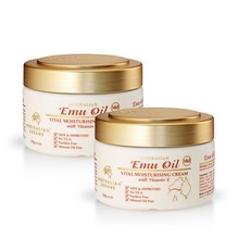 澳洲G&M MKII金蓋鴯苗鳥油活力潤膚霜含維他命E (2入組 250g/罐), 1個