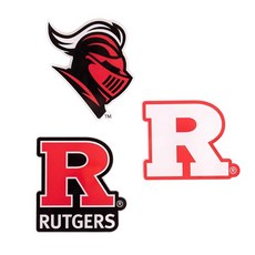 Desert Cactus Rutgers University 아크릴 자석 3팩 RU 스칼렛 나이츠 장식 디자인 공식 라이선스 (자석 세트 A)