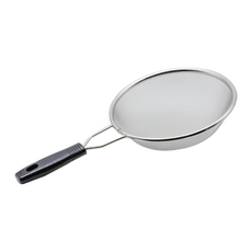 유천산업 스테인레스 고급 조리기 건지기 중 고은망, 혼합 색상, 1개