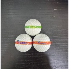 토비 저압축 골프공 로스트볼 특A+등급 10알 화이트, 1개, 10개입