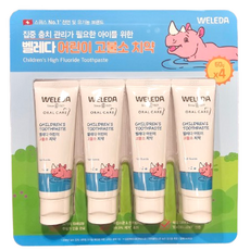 벨레다 고불소 어린이치약, 60g, 4개