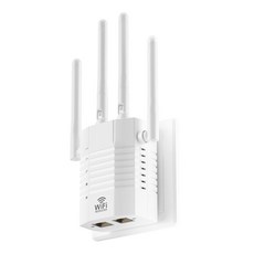 가정용 WiFi 익스텐더 신호 부스터 최대 12880 평방 피트 및 105 대의 장치 인터넷 이더넷 포트가 있는 중계기, white q09
