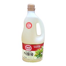 가정 식당 콩기름 해표 대두유 1.8L