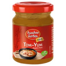 Bamboo Garden 대나무 가든 - 톰얌 수프 페이스트 | 태국 수프용 조미료 베이스 125g 페이스트로 약 15리터 만들기 1개, Bamboo Garden 대나무 가든 - 톰얌 수프 페