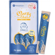 네츄럴코어 - 짜먹는 고양이간식 메리츄4p, 56g, 1개, 오메가3+참치