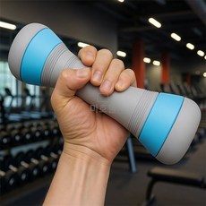 미호스 예쁜아령 덤벨 아령 2p 2kg 블루