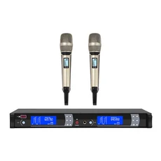 SKM9000 원투투 무선 마이크 트루 다이버시티 FM UHF 홈 스테이지 공연 KTV 마이크 크로스보더, 01 금
