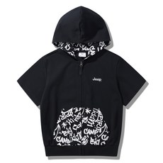 지프키즈 여름 그래피티 전판 반팔 후드집업 KQ2TZU031 NC대전유성점