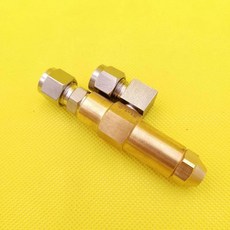 폐유 버너 노즐 사이펀 풀 콘 오일 공기 분무 분무기 디젤 중유, 색상: 2. 1.5mm nozzle, 1개