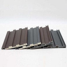 징크지붕 리얼 징크 도금강판 외장재 사이딩 알루미늄, 10-1.0mm충전재이중층회색
