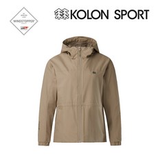 [매장정품] 코오롱스포츠 여성 바람막이 간절기 시즌 일상 여행 아웃도어 발수방풍 중기장 아우터