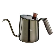 TIAMO 青鳥斜口細口壺 700ml, 1個, HA1632TBK鈦黑
