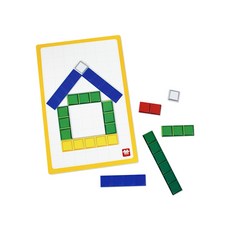 학습교구 자석놀이 자석퍼즐 수막대, 73피스, 1개