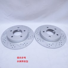 FERODO 煞車盤 適用 BENZ W213 W204 劃線碟, 1個, 後面/平盤/DDF1691