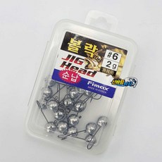 국내산 순납지그헤드 볼락지그헤드 볼락지그해드 볼락바늘 풀치바늘 루어바늘, 1개, 20개입