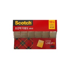 3M 198D-6 초강력다용도테이프 (6개입), 1개