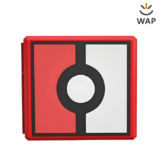 WAP 닌텐도 스위치 게임칩 카트리지 보관 12칸 휴대용 정리, 1개, 몬스터볼, Nintendo Switch