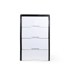 아로미서랍장 4단 블랙 ths*815ct