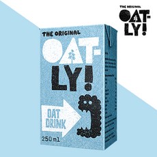 오틀리 오트밀크 250ml 귀리음료 식물성우유 비건 음료 오리지널, 18개